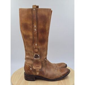 Rare Lucchese Womens Vintage Style Charlie 1 Horse I-4671 cowboy boots 6.5b
